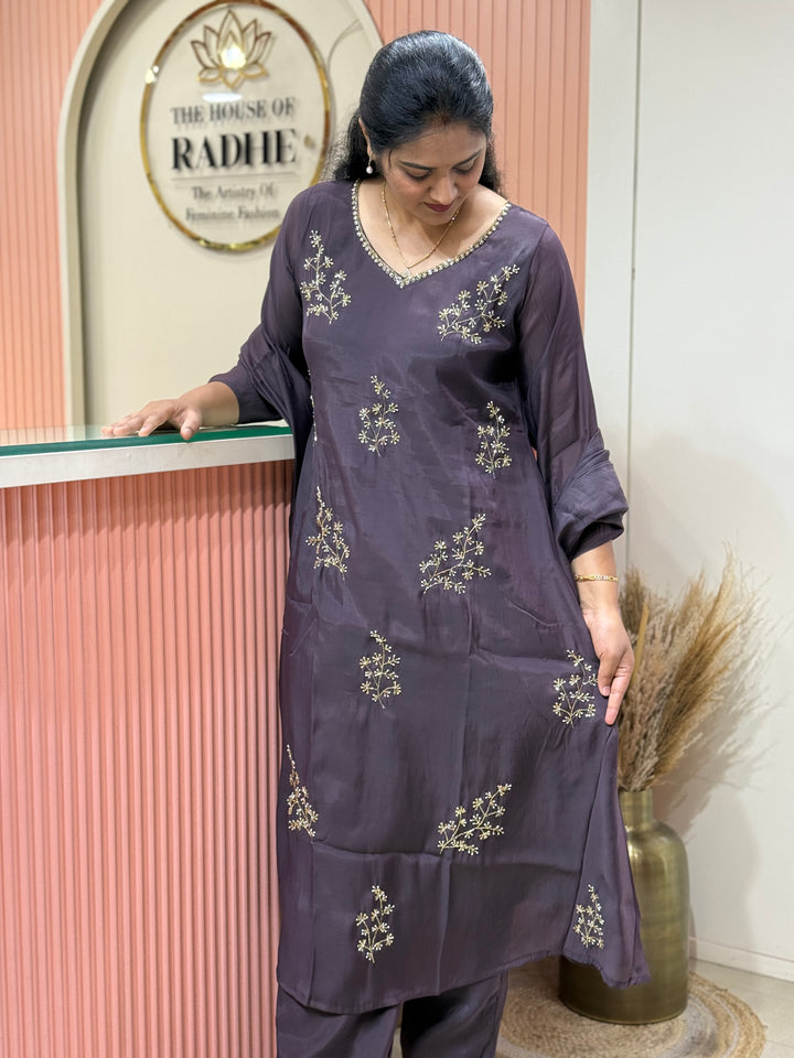 Mul Chanderi Collection with Cut Dana work | R206