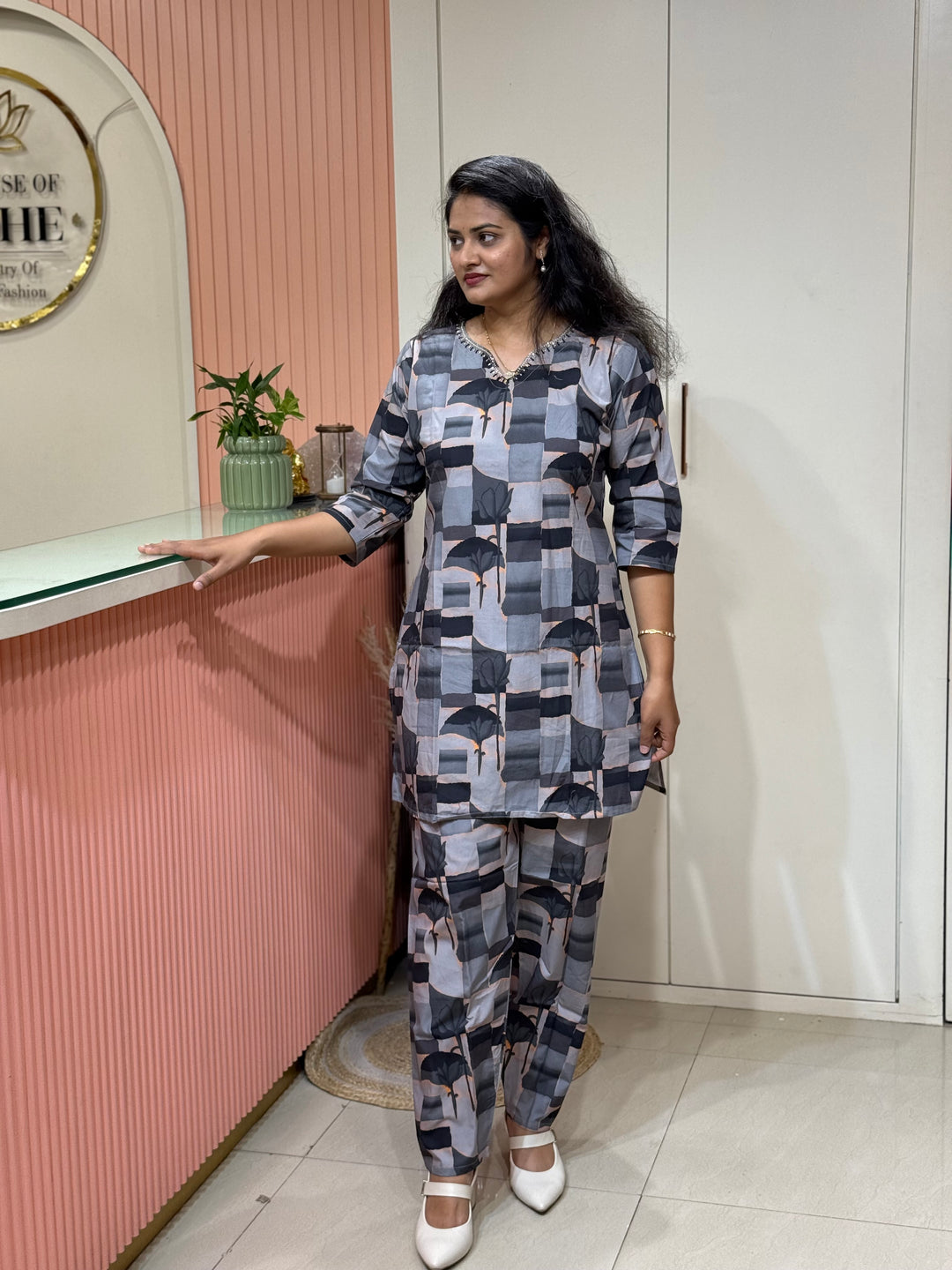 Co-Ord Set Collection with Beautiful Design(Premium Rayon Fabric)| R137