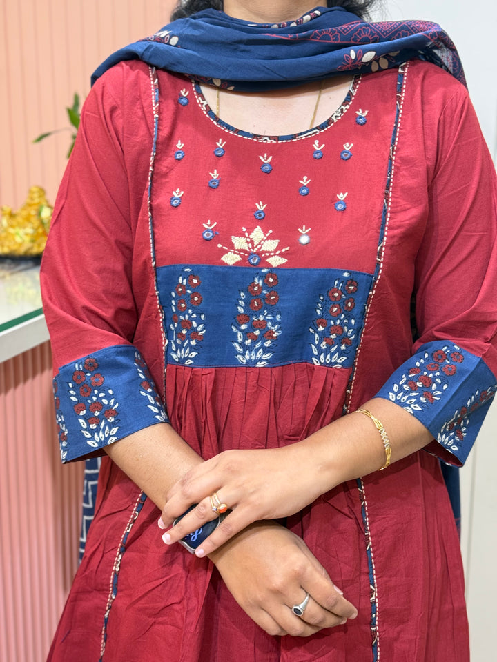 Pure Cotton Collection With A Line Pattern | R210