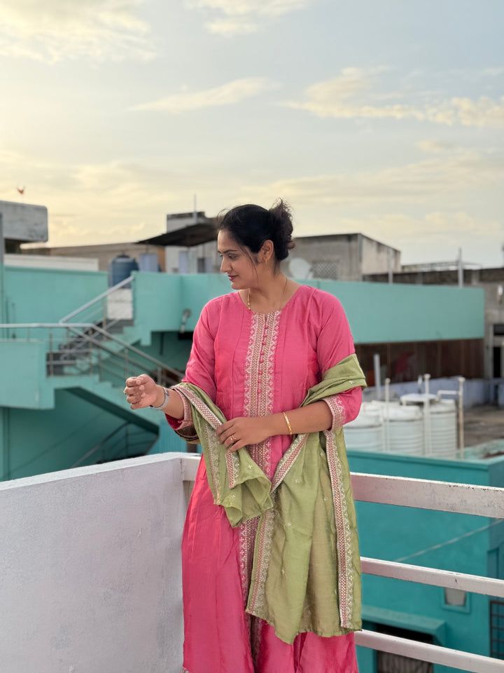 Vichitra Fabric Collection With Elegant Designer Look | RADHE60