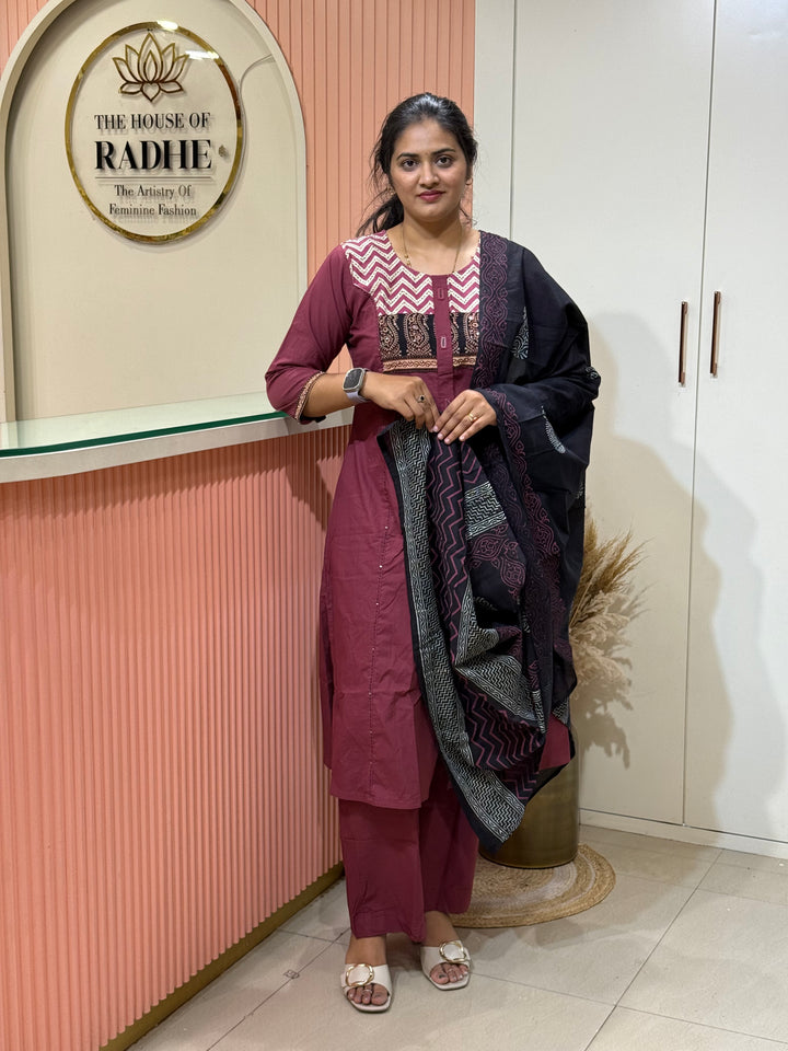 Pure Cotton Collection with Patchwork | R210