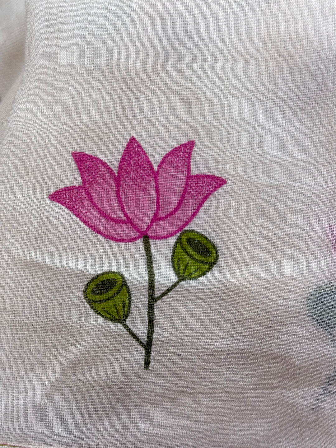 Mulmul Cotton with Brush Paint Collection (Cotton Lining )| R164