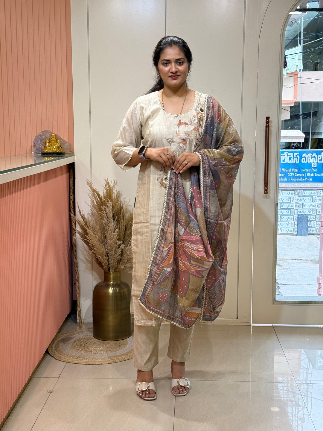 Classic Pure Jamdani Designer Suit Set | R211