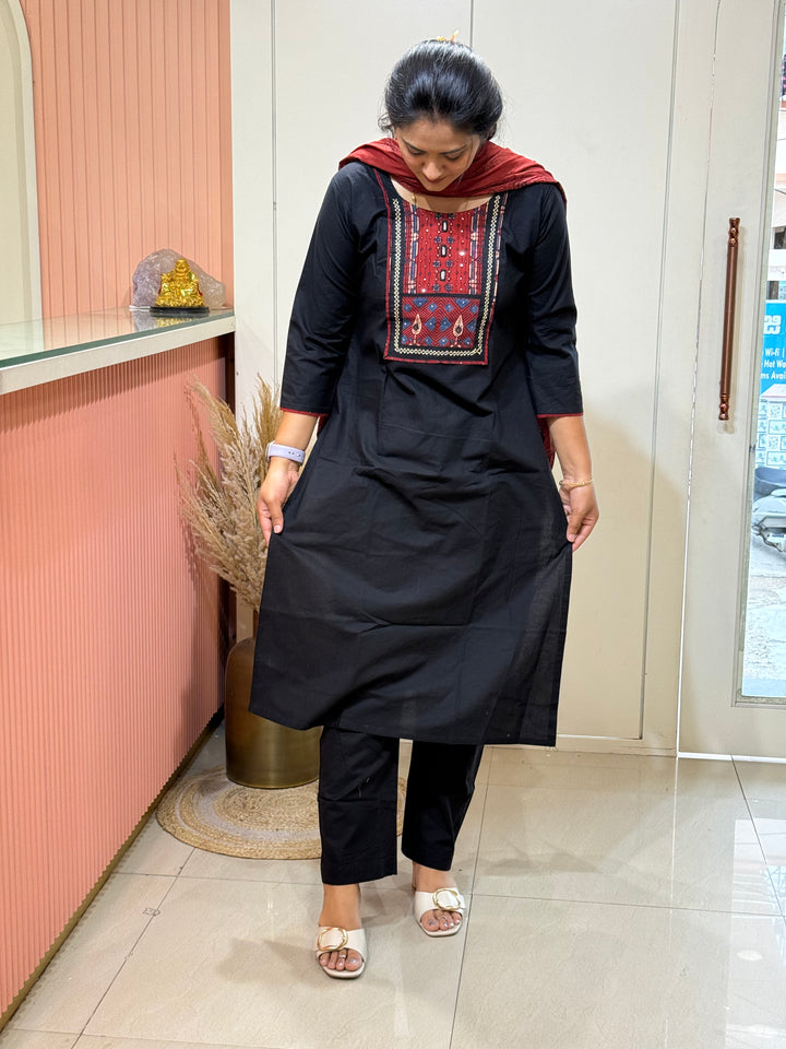 Pure Cotton Collection With Front &amp; Back Patchwork | R210