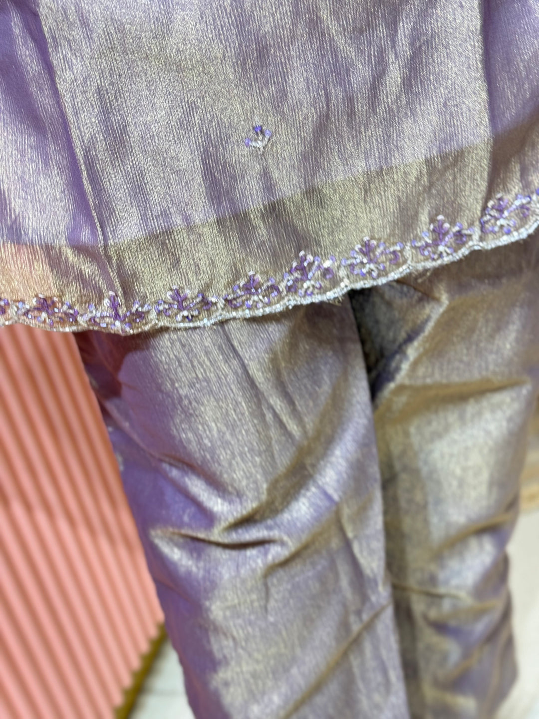Designer Tissue Shimmer (Salasa) 2 Pc Collection – Cut Dana Work  R167