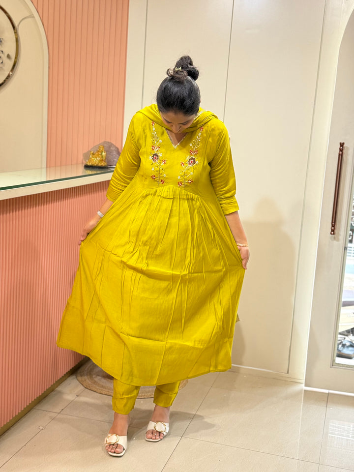 Mul Chanderi Silk Kali Pattern Collection – New Arrivals | R138