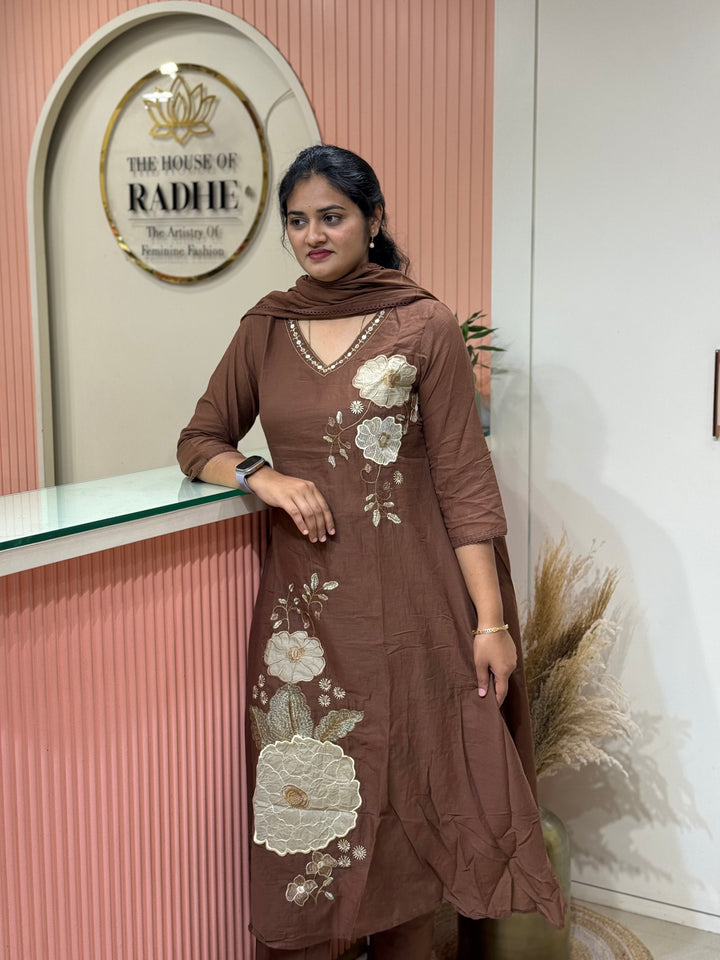 Mul Cotton Collection with Embroidery work (Cotton Lining)| R150