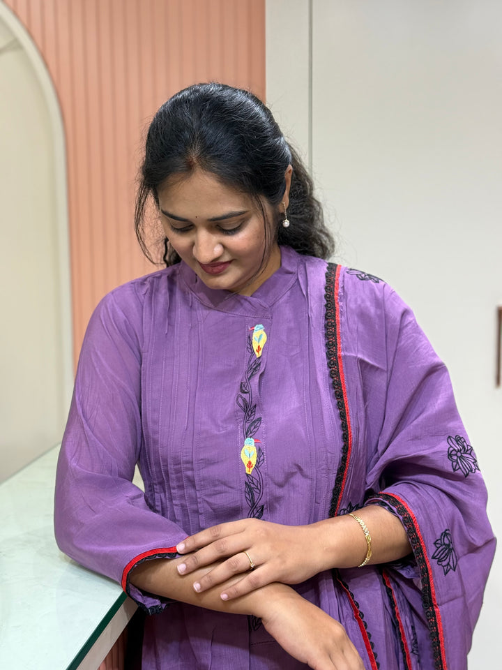 Mul Chanderi collection | R217