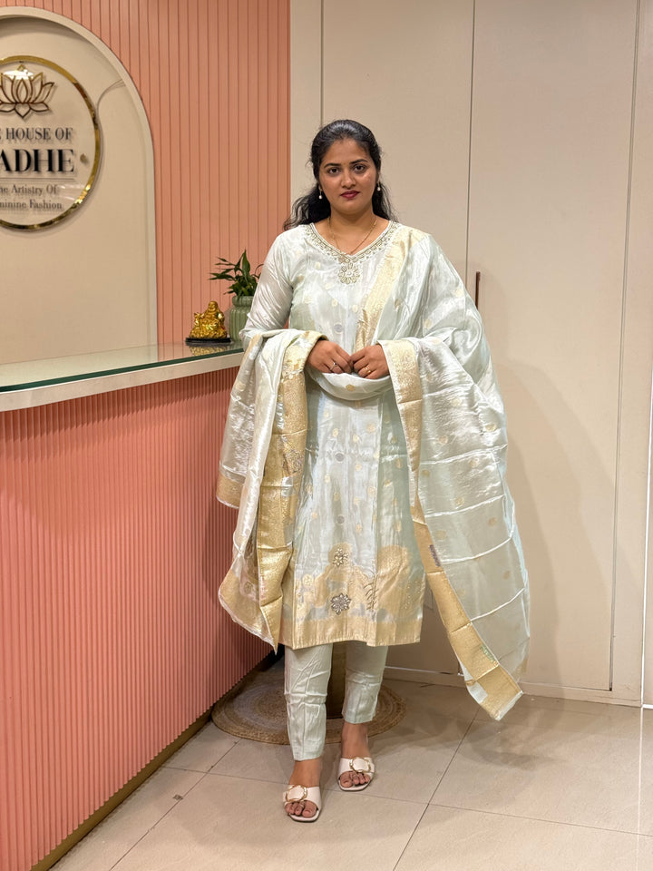 Banarasi Tissue Collection | Full-Length Dupatta | R223