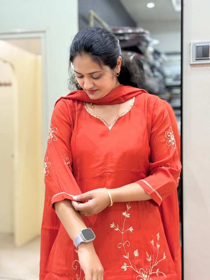 Mul Chanderi Beautiful Collection | R205