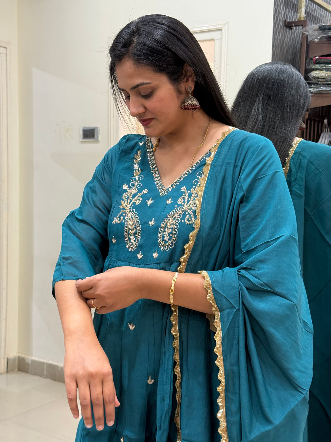 S Mul Chanderi Collection | R209