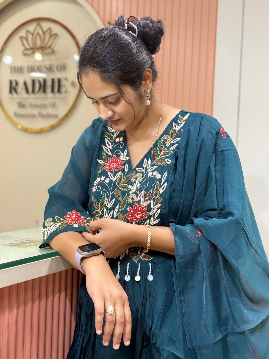 Pure Mul Chanderi Festive Suit Collection – RADHE56