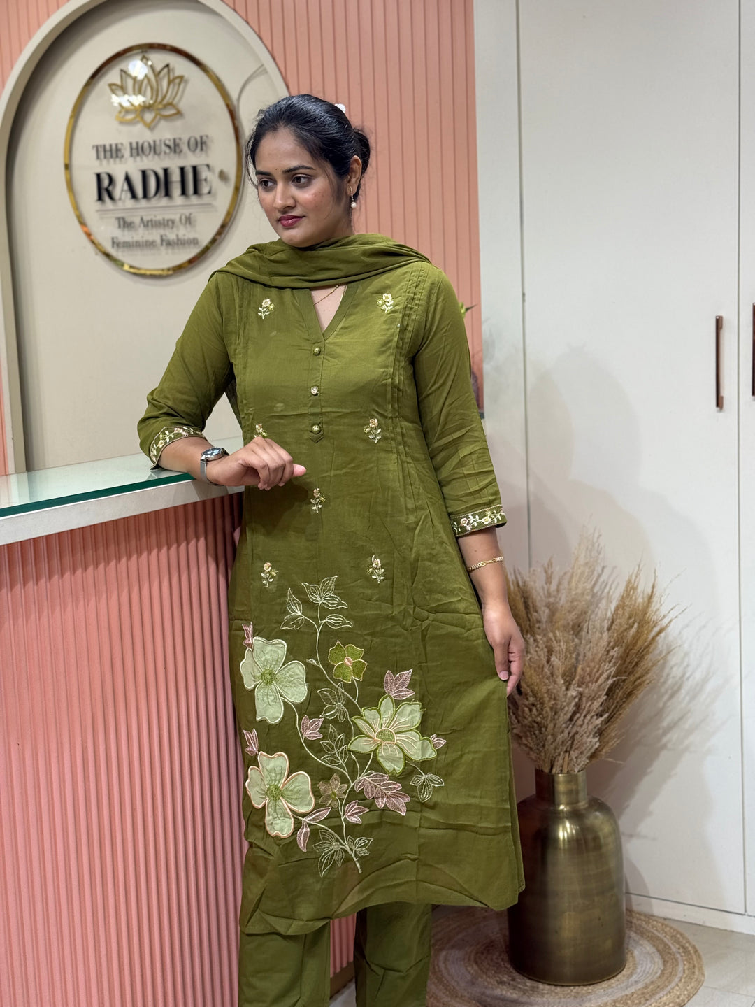Mul Cotton Collection with Embroidery work (Cotton Lining)| R150