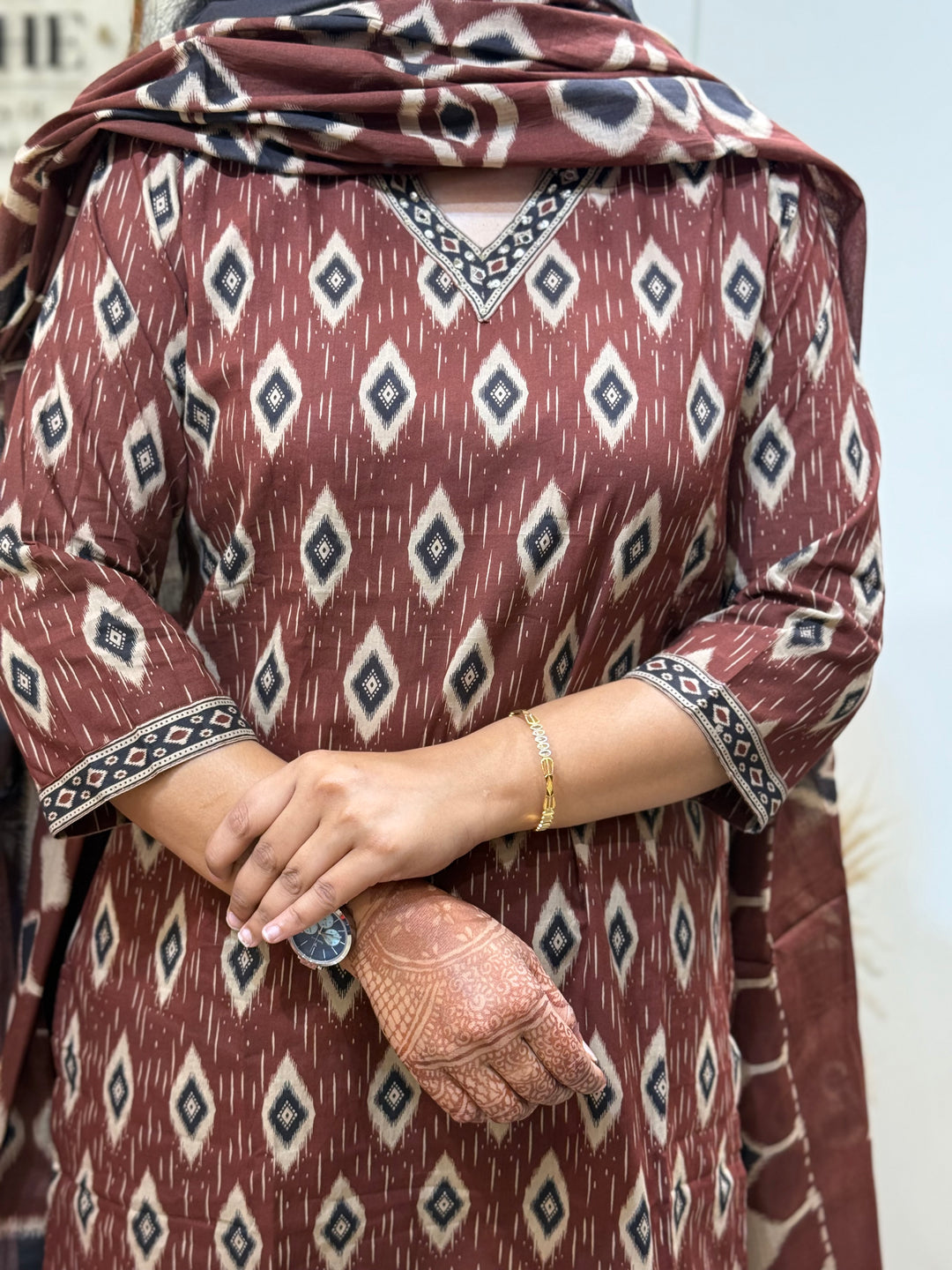 Cotton 3 Pcs Collection with Beautiful print | R173
