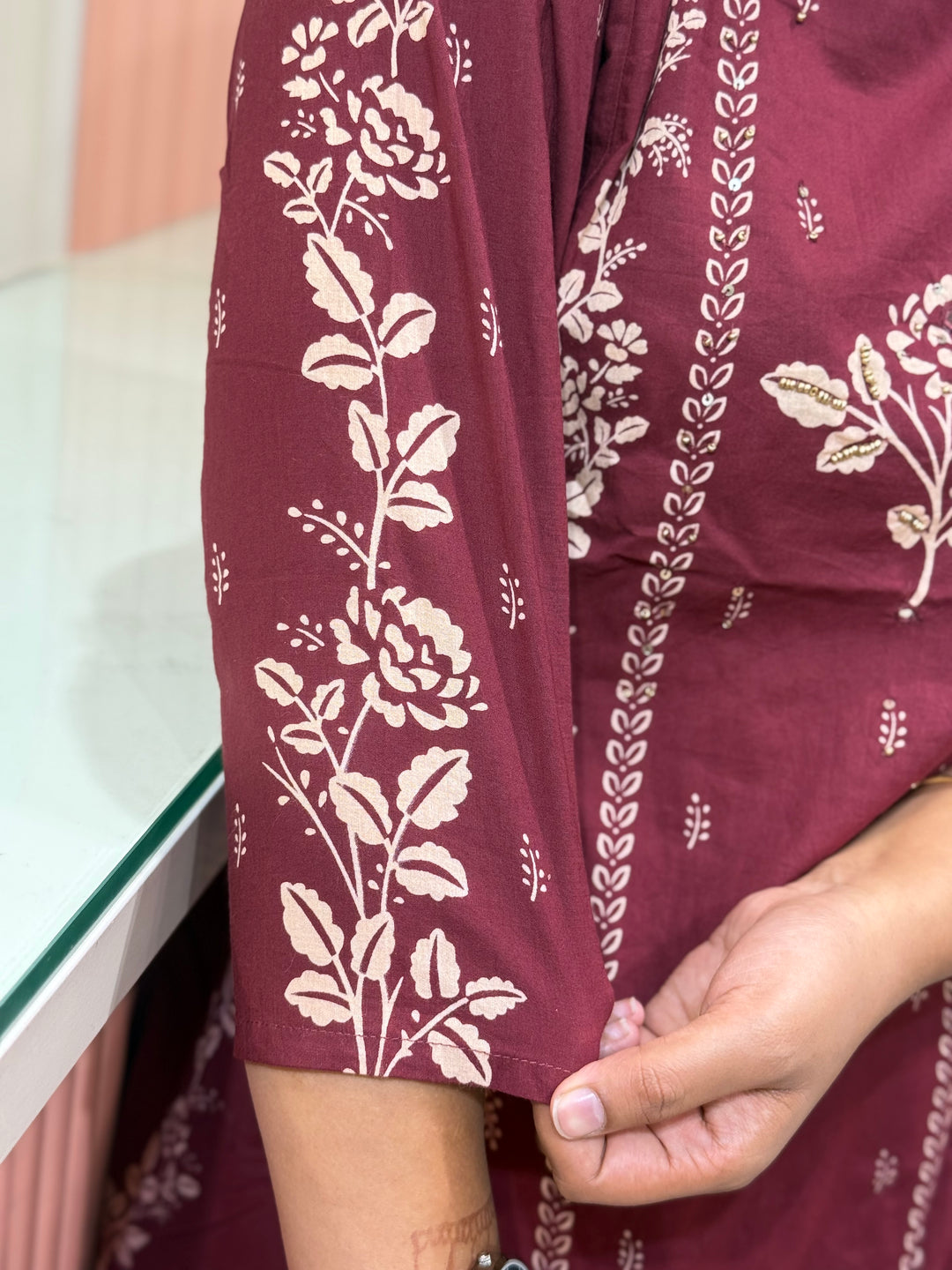 A-Line Cotton 3 Pcs Collection With Full Length Dupatta | R178