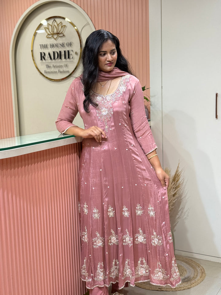 Chinon Festive Collection | Full Handwork, Sequin &amp; Cut Dana | R177