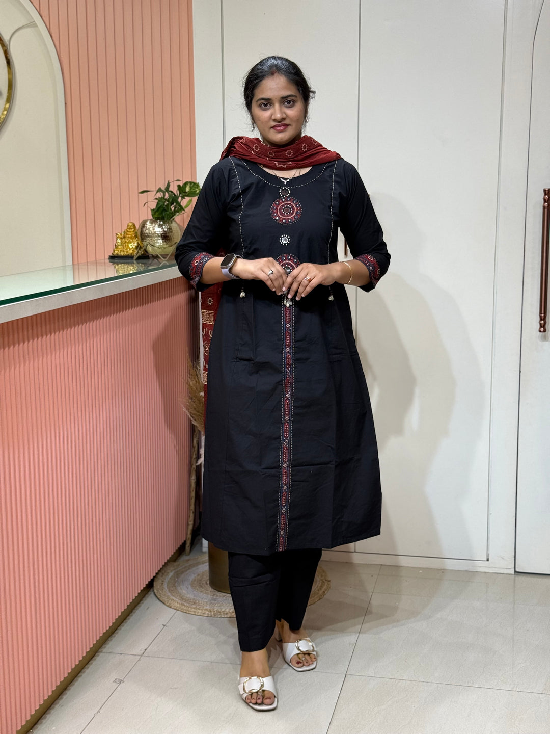 Pure Cotton Geometrical Pattern Collection | R210