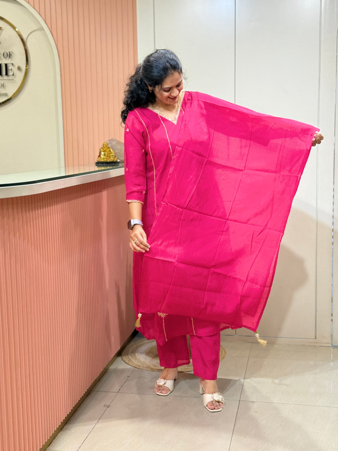 Mul Chanderi Beautiful Collection | R205
