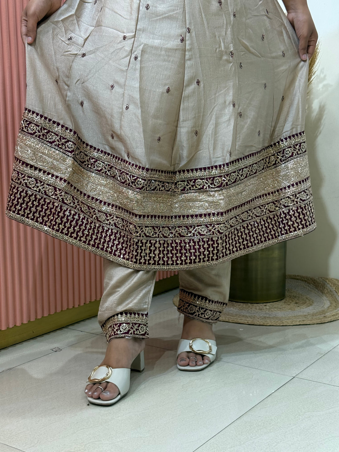 Vichitra Fabric Collection With Elegant Designer Look | RADHE60