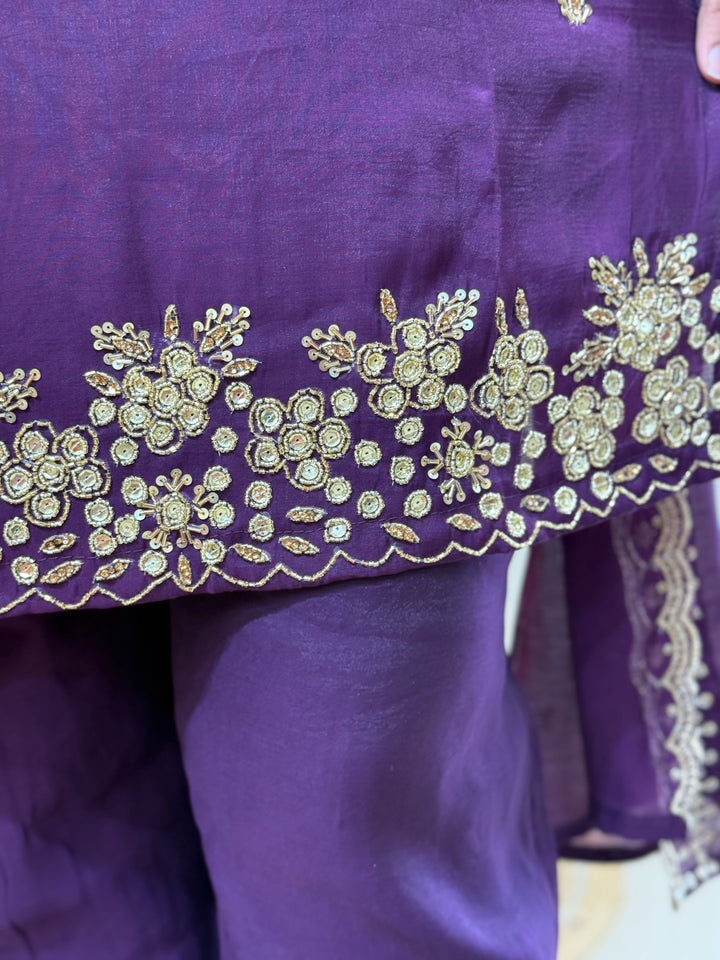 Mul Chanderi 3 Pcs Suit Collection |R138