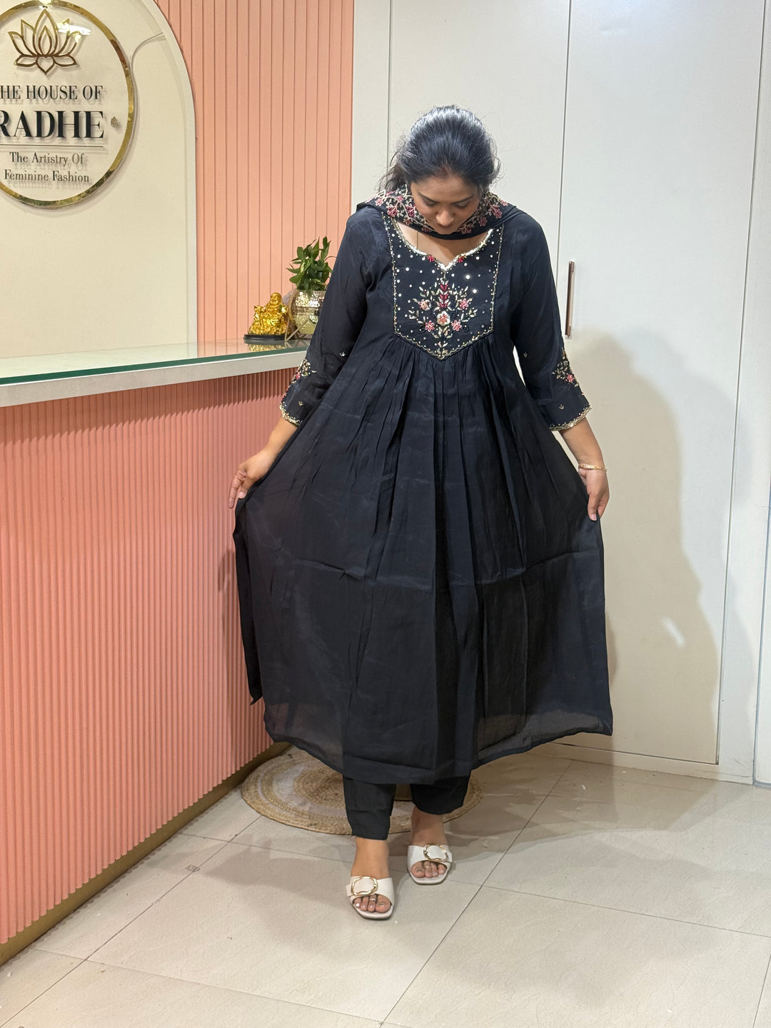 Mul Chanderi Collection with Cotton Lining | R215