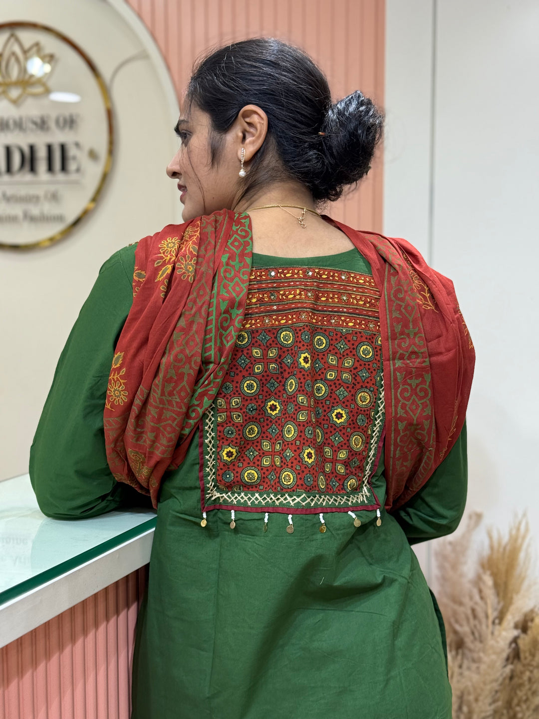 Pure Cotton Collection with Back And Front Patchwork | R210
