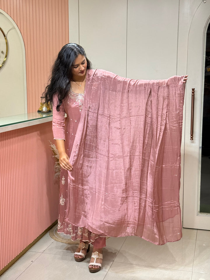 Chinon Festive Collection | Full Handwork, Sequin &amp; Cut Dana | R177
