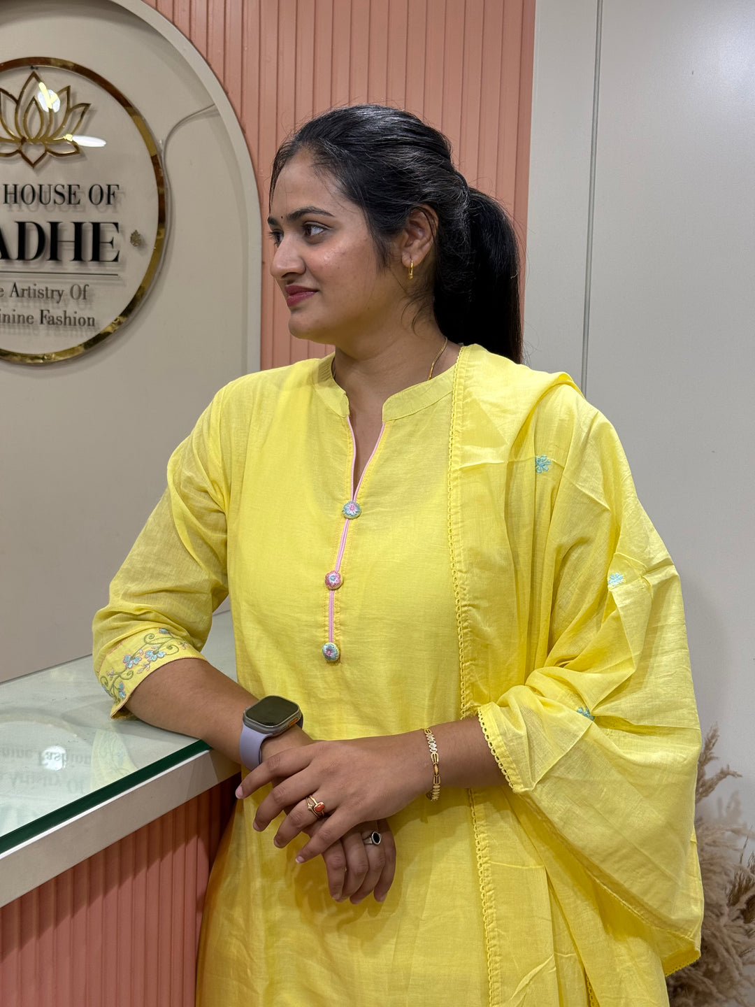 Pure Mul Cotton Collection With Cotton Lining | R212