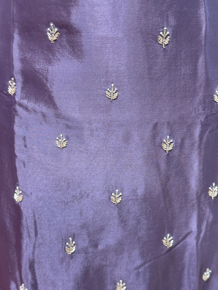 Pure Chinon Heavy Handwork Flared Palazzo Collection | R117