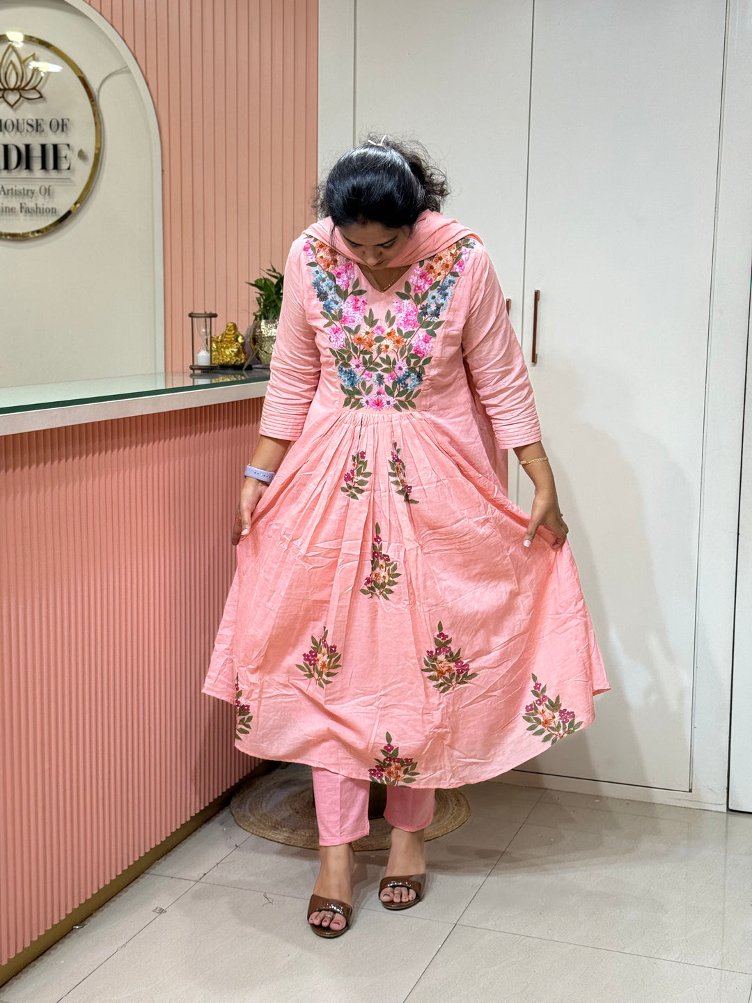Pure Mul Cotton Collection with Handwork | R190