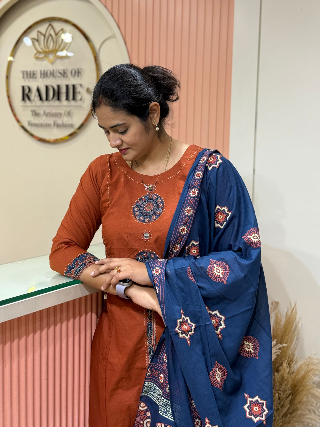 Pure Cotton Geometrical Pattern Collection | R210