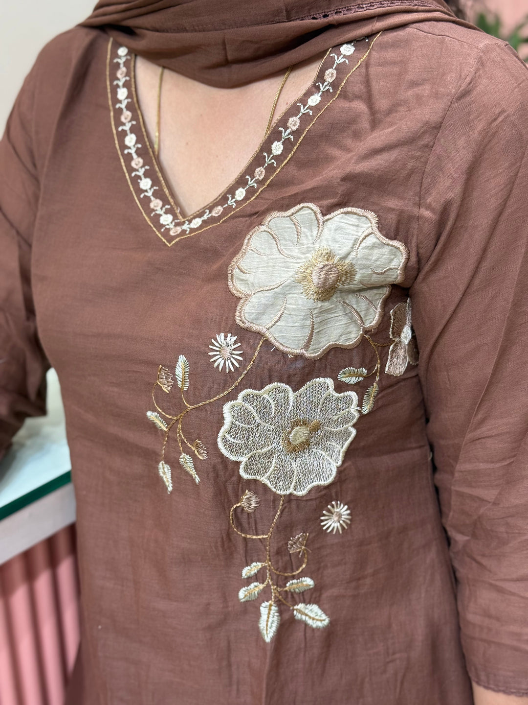 Mul Cotton Collection with Embroidery work (Cotton Lining)| R150