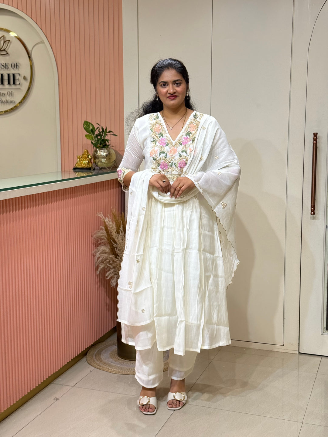 Premium Mul Chanderi Handwork Collection (SuperHit Design)| R206