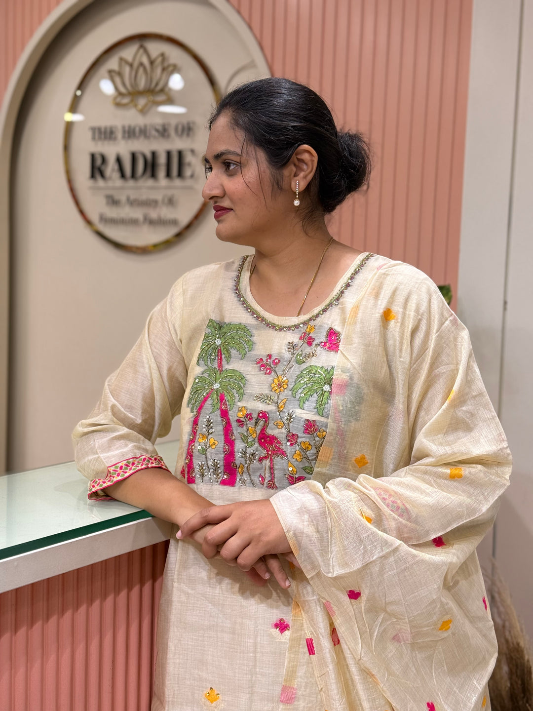 Budget-Friendly Semi Jamdhani Collection | R222