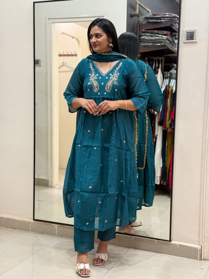S Mul Chanderi Collection | R209