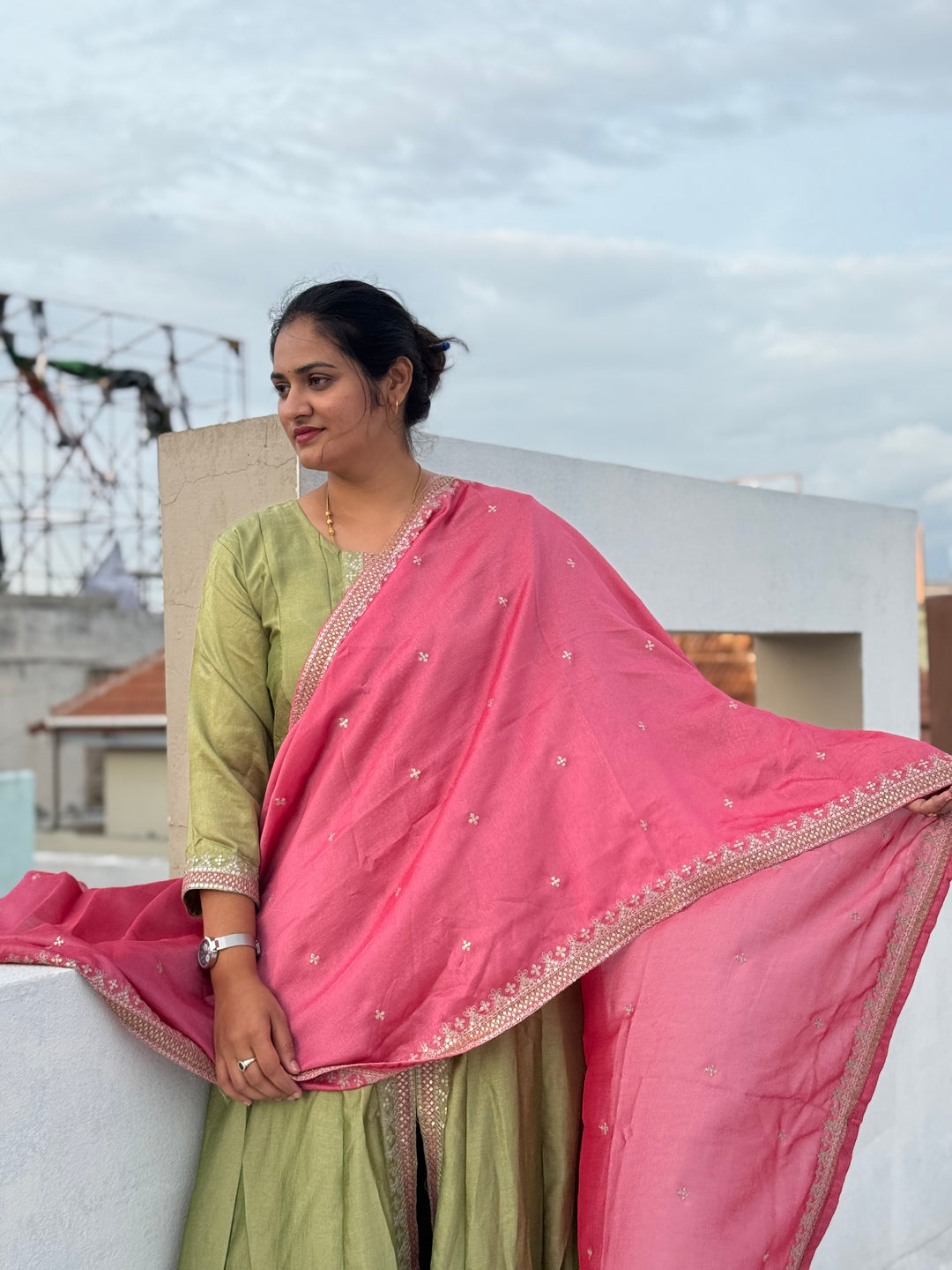 Vichitra Fabric Collection With Elegant Designer Look | RADHE60