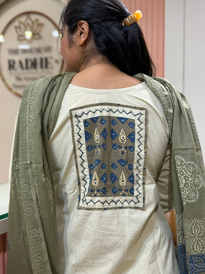 Pure Cotton Collection With Front &amp; Back Patchwork | R210