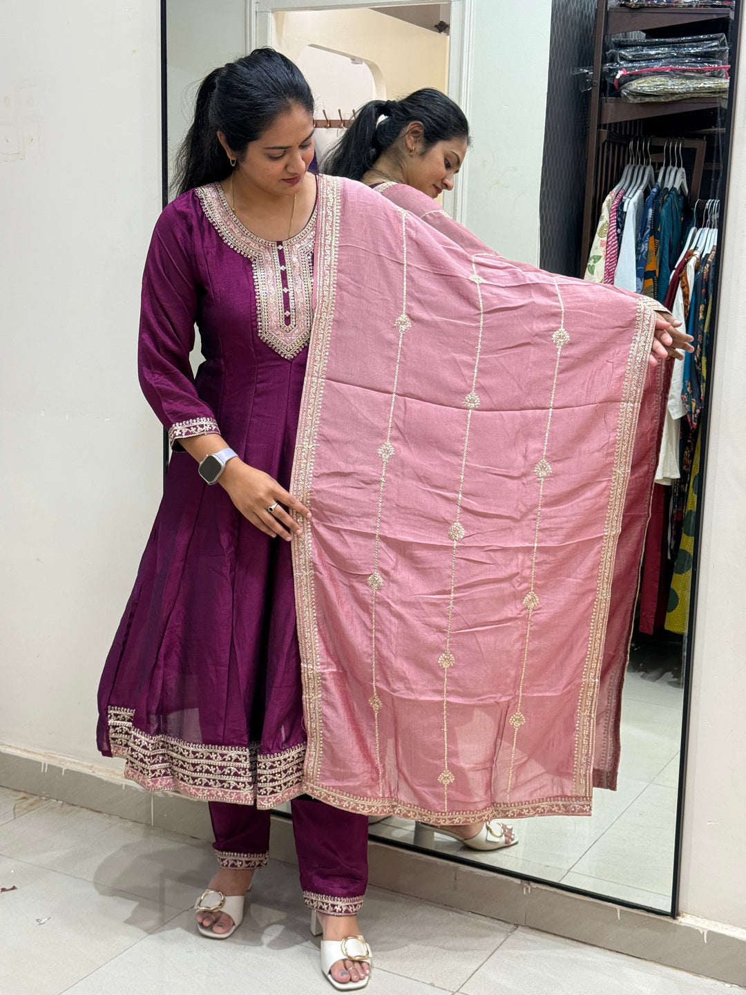 Vichitra Fabric Collection With Elegant Designer Look | RADHE60