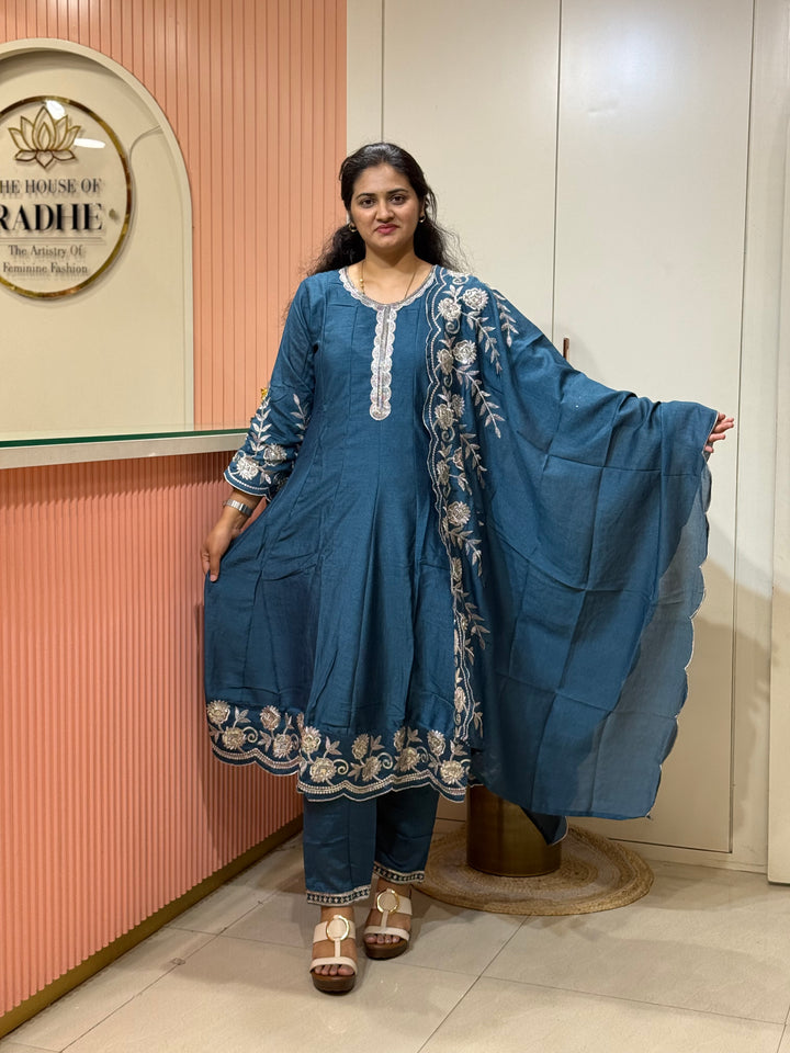 Vichitra Fabric Collection With Elegant Designer Look | RADHE60