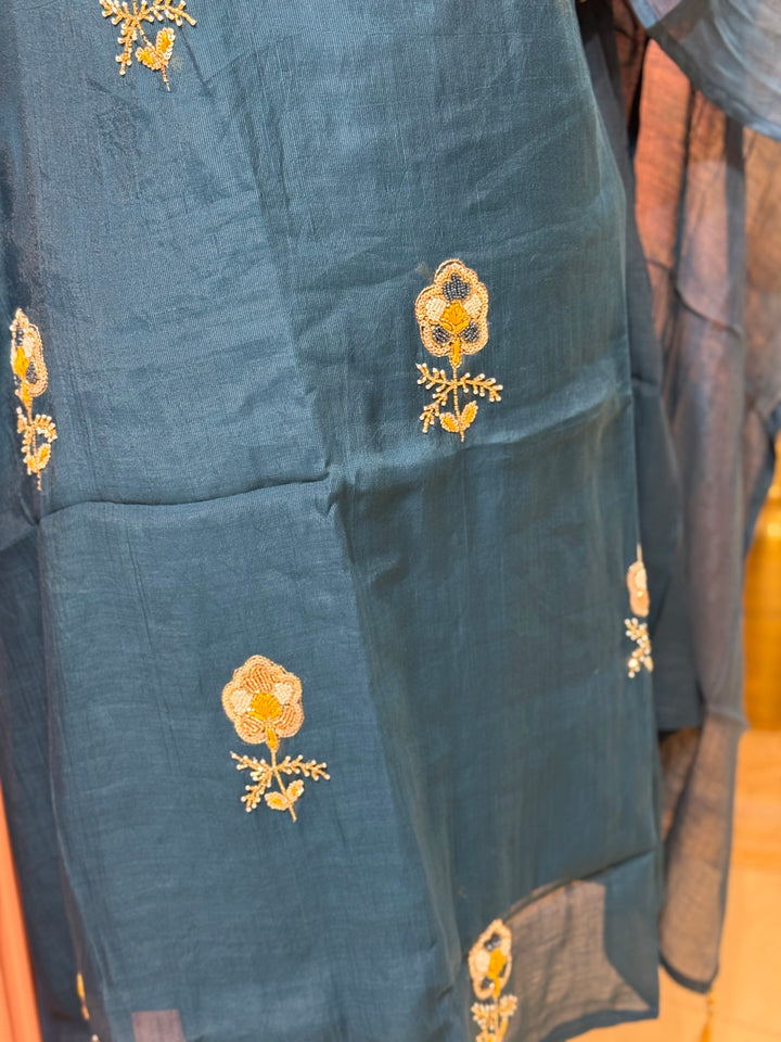 Mul Chanderi Collection with Cut Dana work | R206