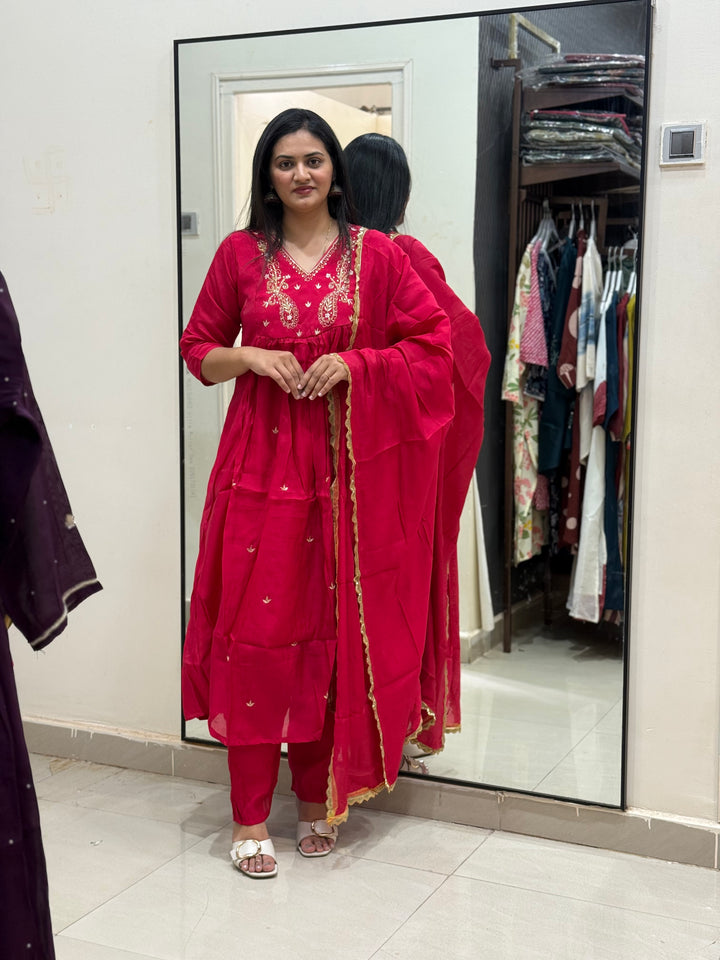 S Mul Chanderi Collection | R209