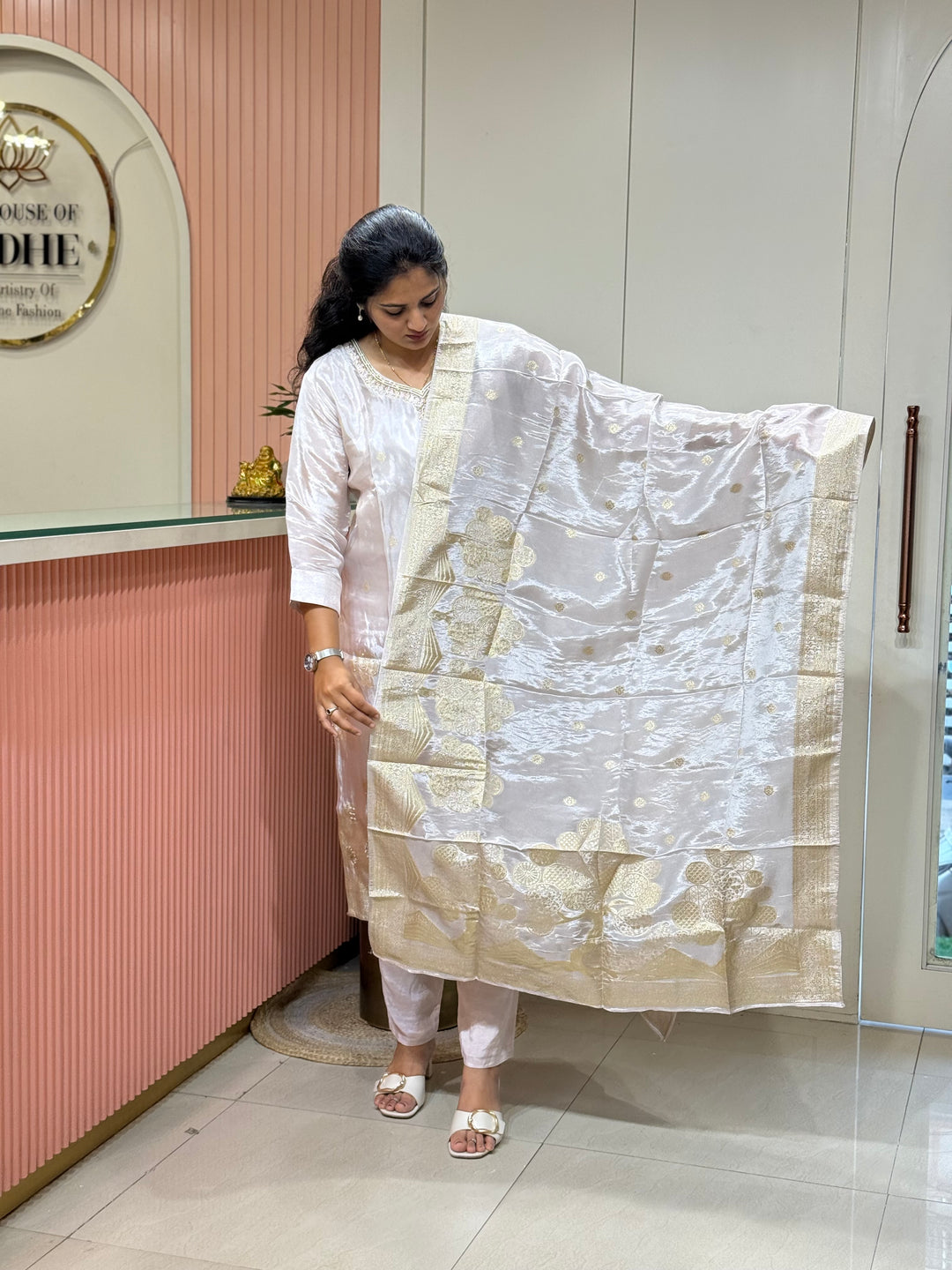 Banarasi Tissue Collection | Full-Length Dupatta | R223