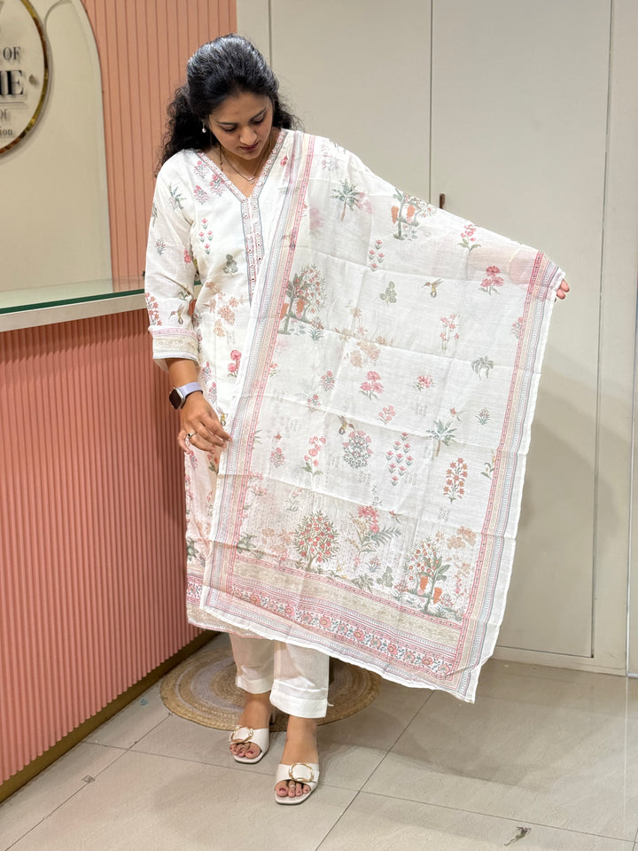 Cotton 3Pcs Set Collection with Premium Print (Cotton Lining )| R189
