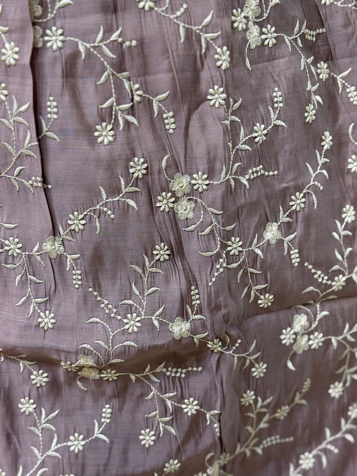 Mul Chanderi Collection with Embroidery work | R204
