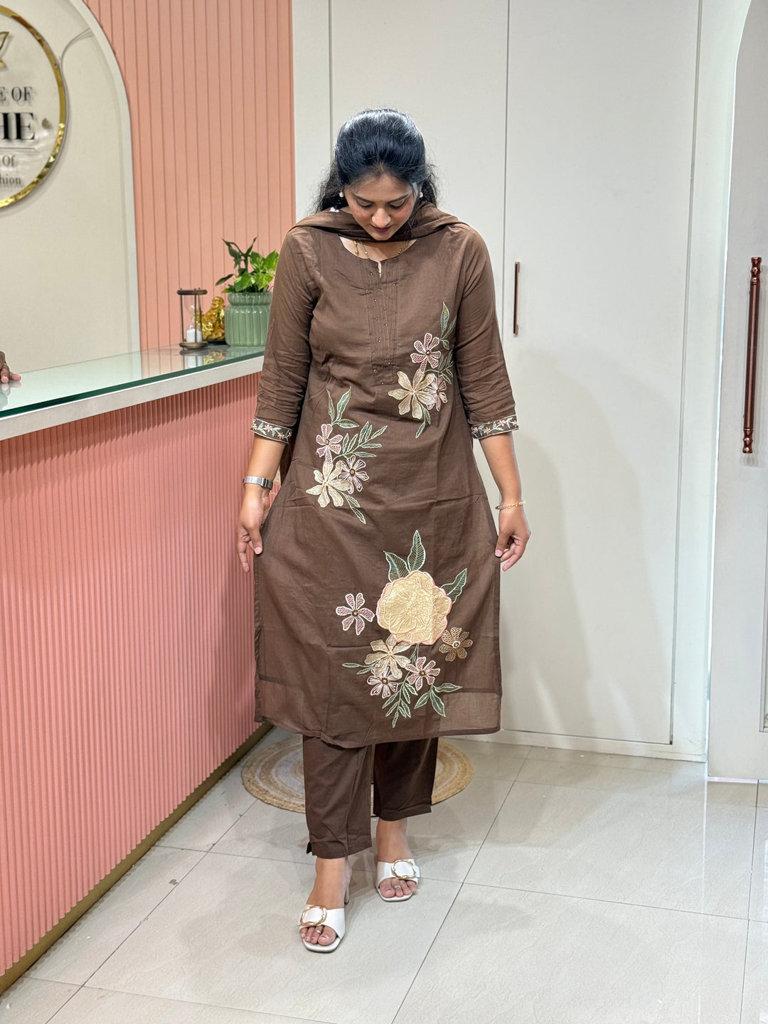 Mul Cotton Collection with Embroidery work (Cotton Lining)| R150
