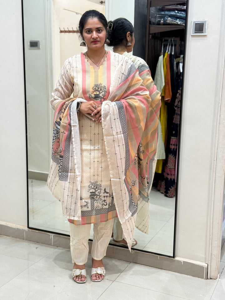 R123 –3 Pc Kurta Set | Everyday Wear Collection