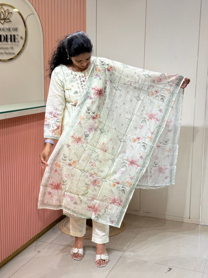 Cotton 3Pcs Set Collection with Premium Print (Cotton Lining )| R189