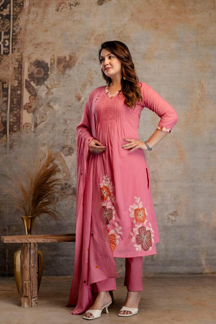 Mulmul Cotton New Collection With Embroidery Work | R190