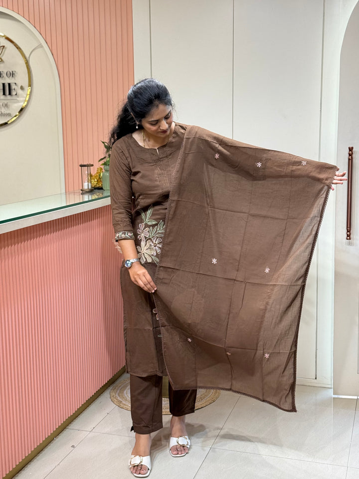 Mul Cotton Collection with Embroidery work (Cotton Lining)| R150