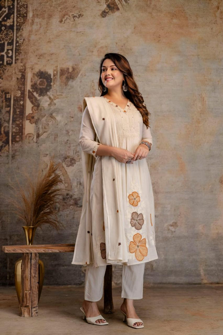 Mulmul Cotton New Collection With Embroidery Work | R190